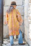 Womens, Kantha Dust Coat, reversible, handmade from 100% cotton recycled Vintage fabrics, in Bria