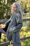 Womens, Tundra Kantha Duster, reversible, handmade from 100% cotton recycled Vintage fabrics, in Thara