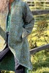 Womens, Tundra Kantha Duster, reversible, handmade from 100% cotton recycled Vintage fabrics, in Iluka