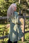Womens, Tundra Kantha Duster, reversible, handmade from 100% cotton recycled Vintage fabrics, in Iluka