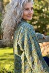 Womens, Tundra Kantha Duster, reversible, handmade from 100% cotton recycled Vintage fabrics, in Iluka