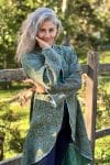 Womens, Tundra Kantha Duster, reversible, handmade from 100% cotton recycled Vintage fabrics, in Iluka
