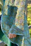 Womens, Tundra Kantha Duster, reversible, handmade from 100% cotton recycled Vintage fabrics, in Iluka