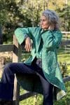 Womens, Tundra Kantha Duster, reversible, handmade from 100% cotton recycled Vintage fabrics, in Iluka