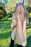 Womens, Tundra Kantha Duster, reversible, handmade from 100% cotton recycled Vintage fabrics, in Lirren