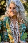 Womens, Tundra Kantha Duster, reversible, handmade from 100% cotton recycled Vintage fabrics, in Wandari