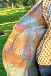 Womens, Tundra Kantha Duster, reversible, handmade from 100% cotton recycled Vintage fabrics, in Wandari