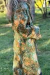 Womens, Tundra Kantha Duster, reversible, handmade from 100% cotton recycled Vintage fabrics, in Wandari