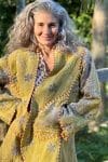 Womens, Tundra Kantha Duster, reversible, handmade from 100% cotton recycled Vintage fabrics, in Karru