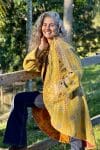 Womens, Tundra Kantha Duster, reversible, handmade from 100% cotton recycled Vintage fabrics, in Karru