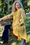 Womens, Tundra Kantha Duster, reversible, handmade from 100% cotton recycled Vintage fabrics, in Karru