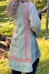 Womens, Tundra Kantha Duster, reversible, handmade from 100% cotton recycled Vintage fabrics, in Talara