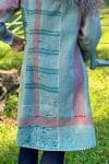 Womens, Tundra Kantha Duster, reversible, handmade from 100% cotton recycled Vintage fabrics, in Talara