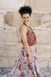Womens, Coco Skirt In Roshan and Sita Tunic in Rustic Red. 100% cotton, hand block print.