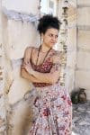 Womens, Coco Skirt In Roshan and Sita Tunic in Rustic Red. 100% cotton, hand block print.