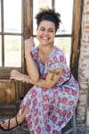 Womens, Coco Skirt and Sundra Blouse in Floria. 100% cotton, hand block print.