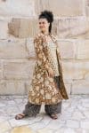 Womens, Tula Coat in Masala, Apanna Pants in Stella and Sita Tunic in Habitat. 100% cotton, hand block print.