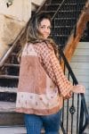 Womens, Vintage Sari Amira blouse - silk - classic neutral - Indah
