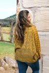 Womens, Vintage Sari Amira blouse - wool/silk - Sunny yellow - Solar