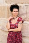 Womens Jalabi dress, 100% cotton, hand block print. In Ruby Veda print