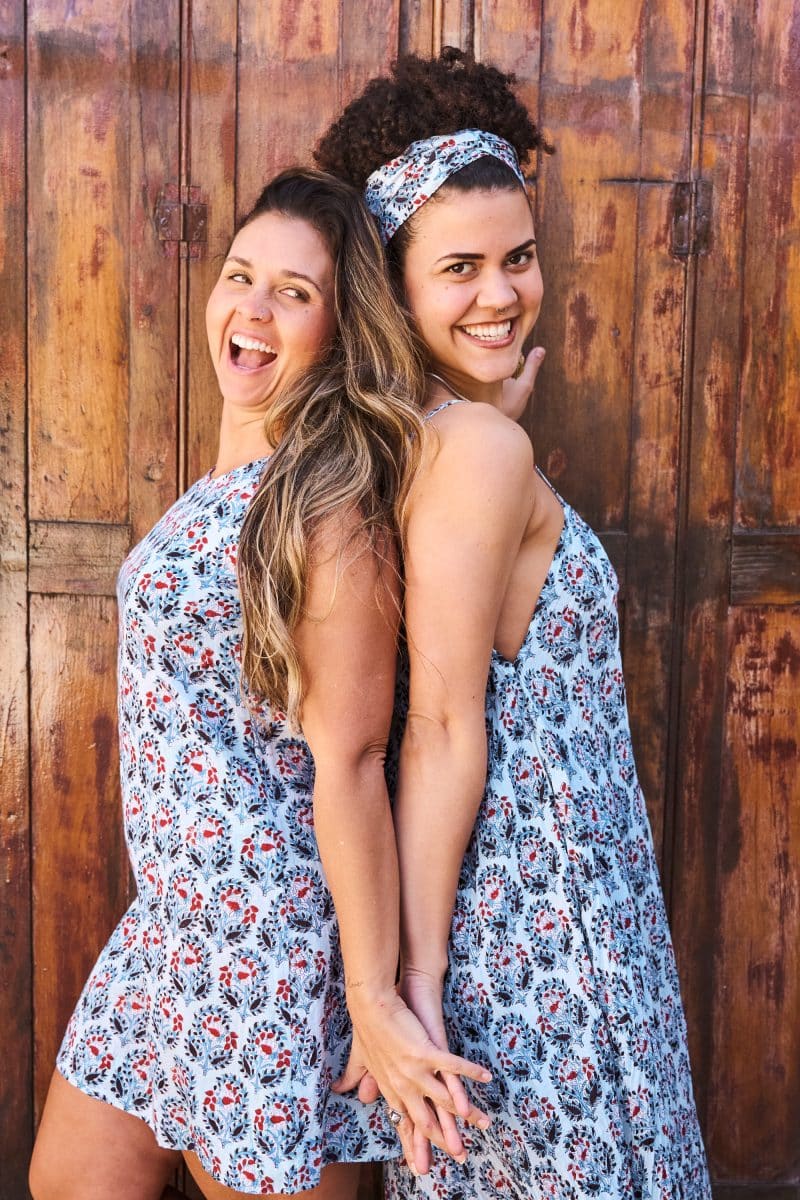 Womens, Aveline and Tivoli, 100% Cotton, hand block print. Saphira