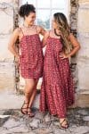 Womens, Sabine and Peggy, 100% Cotton, hand block print. Tavira