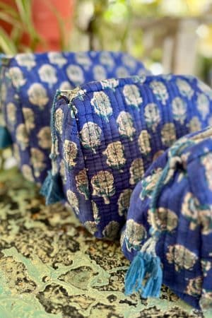 Home - Living - Wash Bag - Bluebell