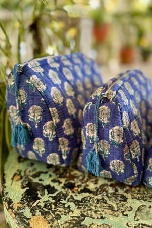 Home - Living - Wash Bag - Bluebell